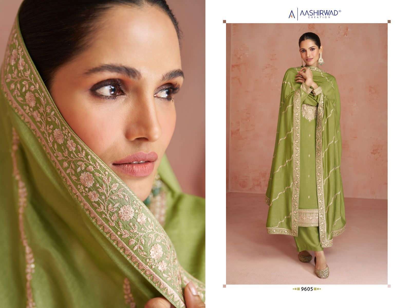 AASHIRWAD COCO Salwar kameez Wholesale catalog