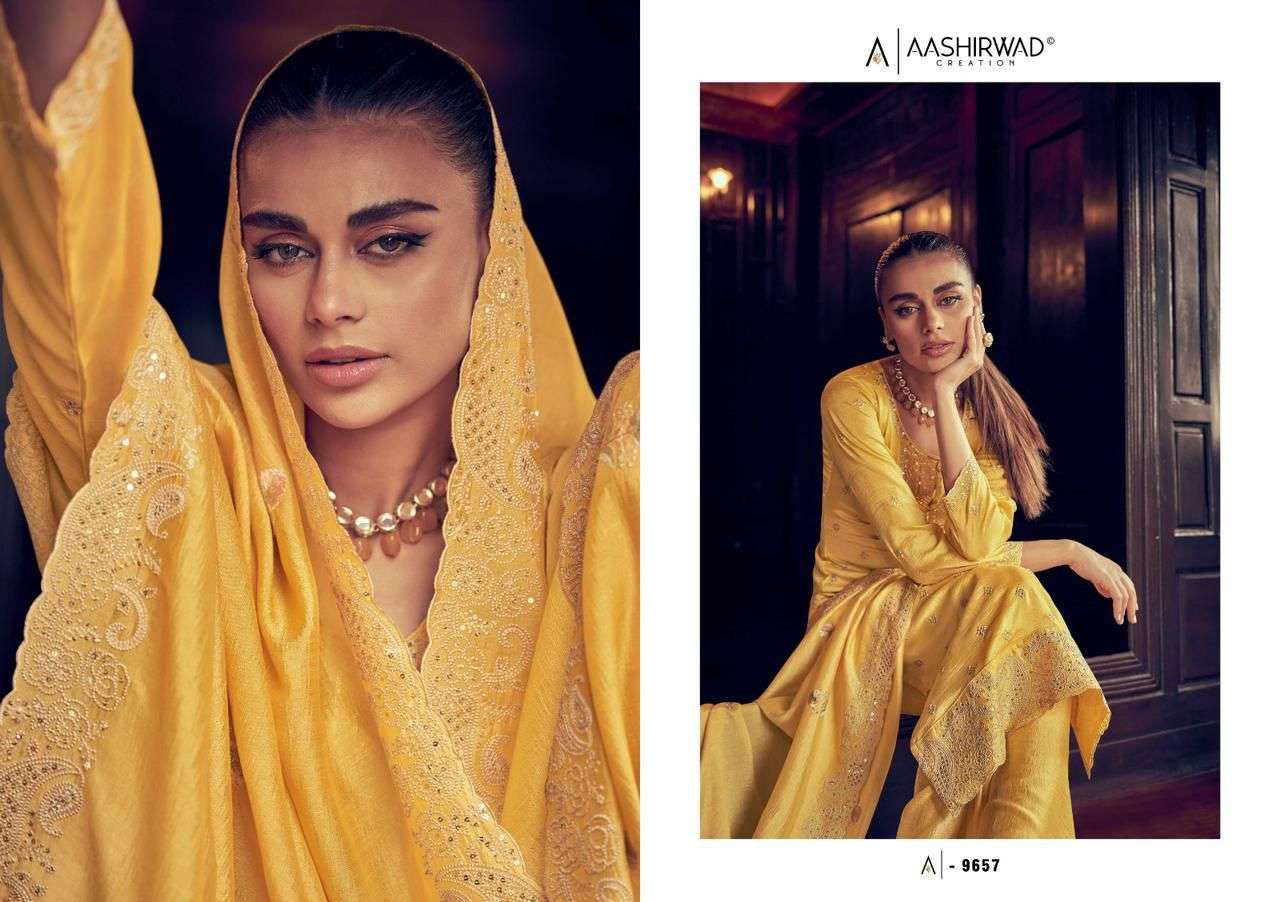 AASHIRWAD CREATION MANYA Salwar kameez Wholesale catalog