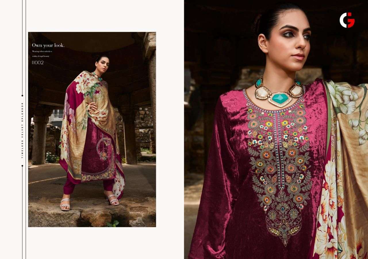 AFSANA GULL JEE Viscose Muslin Salwar Kameez Wholesale catalog