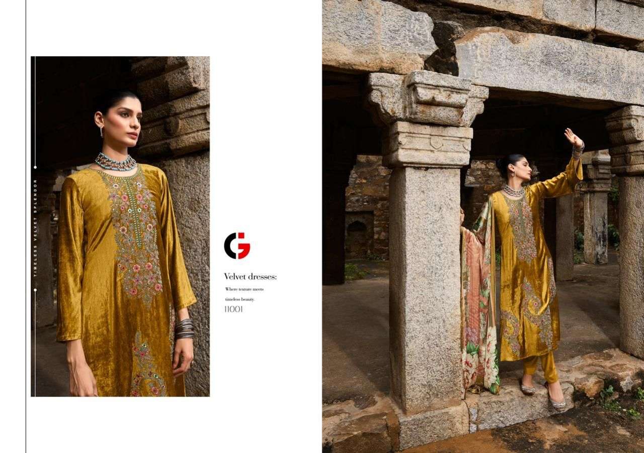 AFSANA GULL JEE Viscose Muslin Salwar Kameez Wholesale catalog