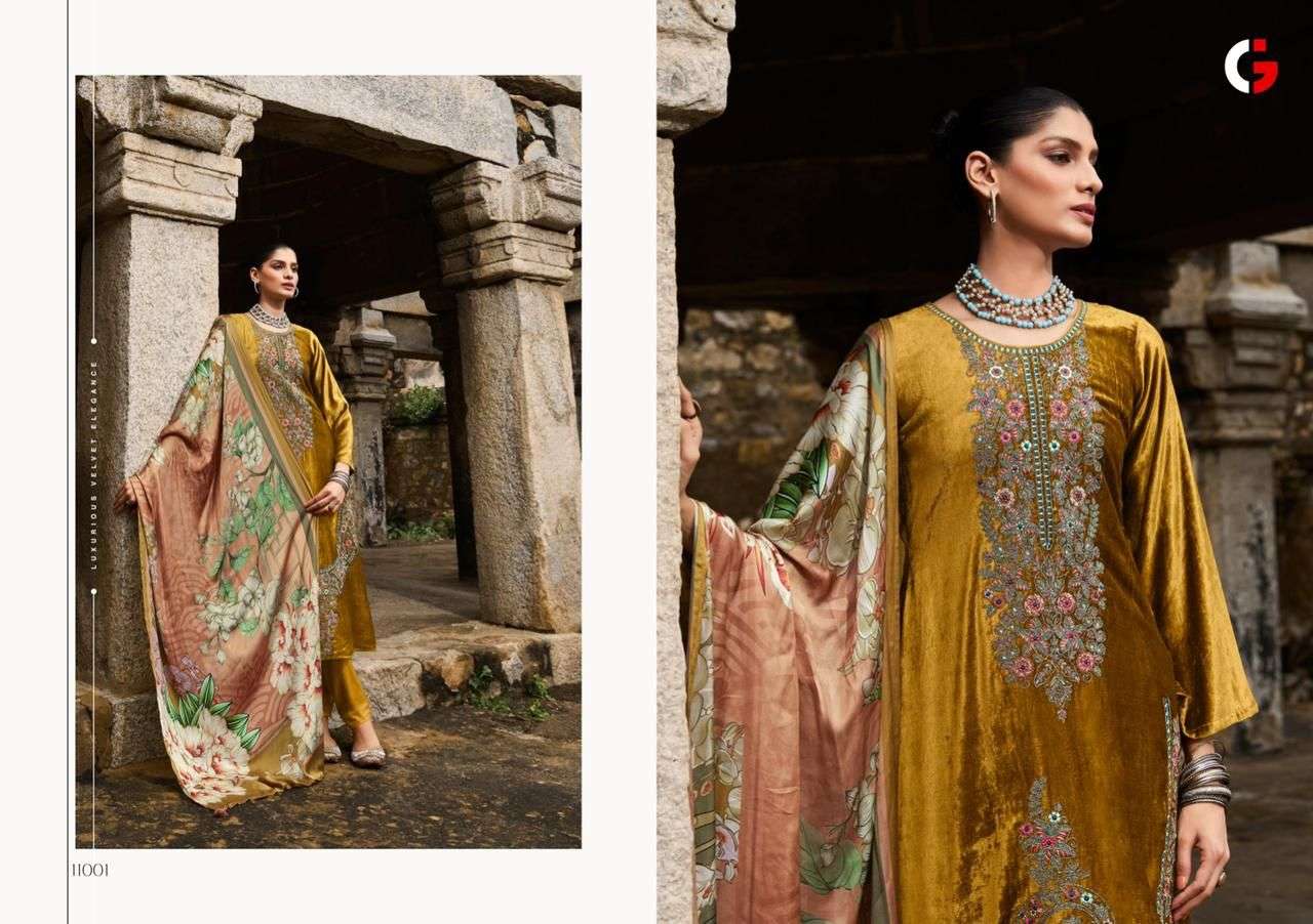 AFSANA GULL JEE Viscose Muslin Salwar Kameez Wholesale catalog