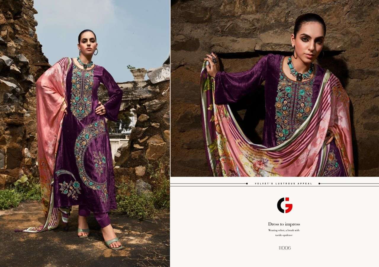 AFSANA GULL JEE Viscose Muslin Salwar Kameez Wholesale catalog