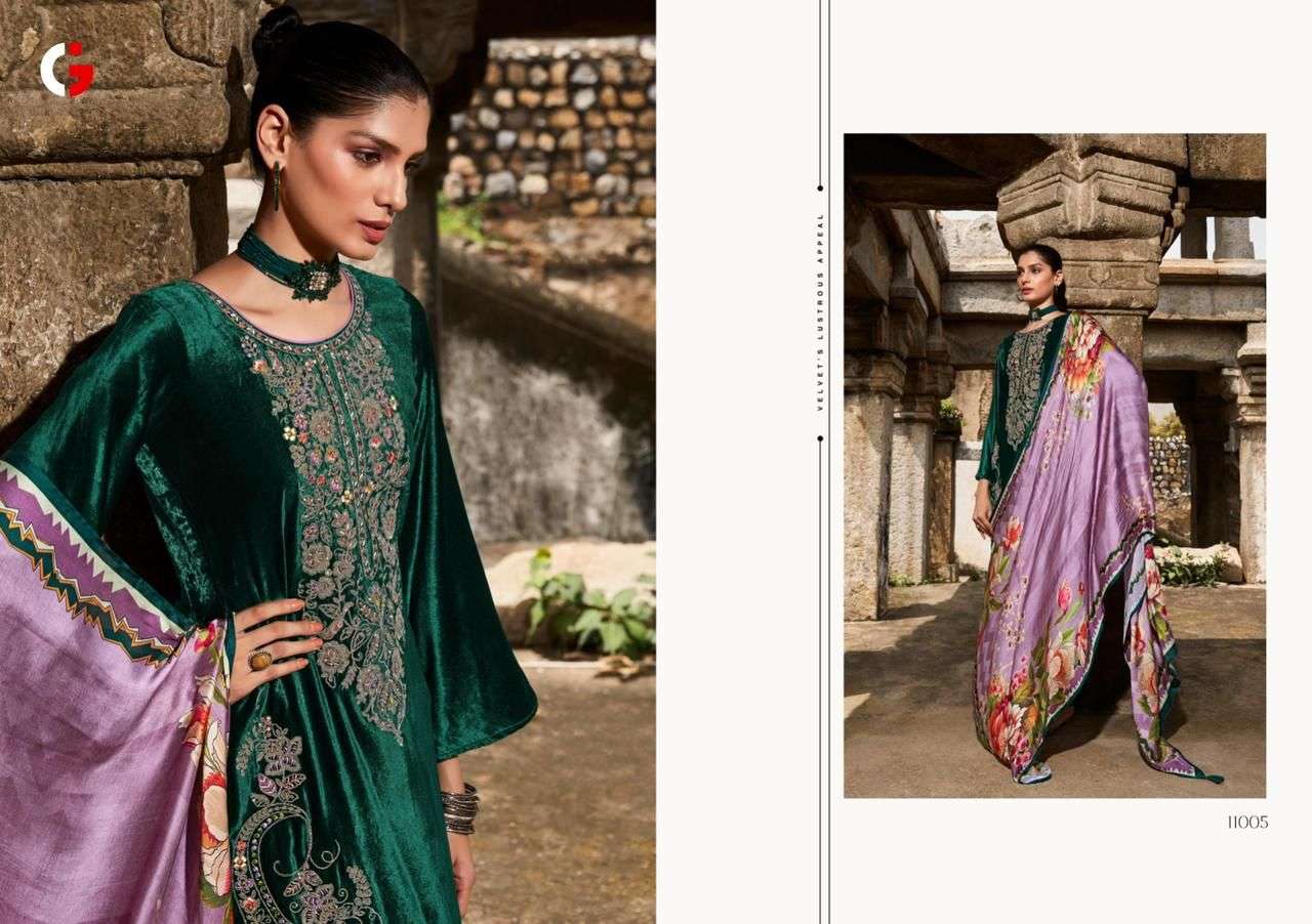 AFSANA GULL JEE Viscose Muslin Salwar Kameez Wholesale catalog