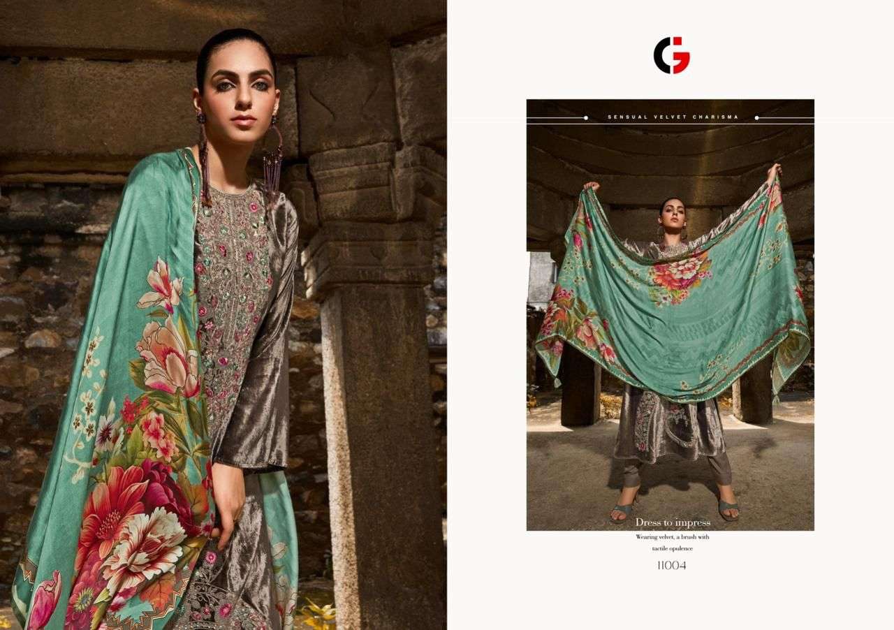 AFSANA GULL JEE Viscose Muslin Salwar Kameez Wholesale catalog