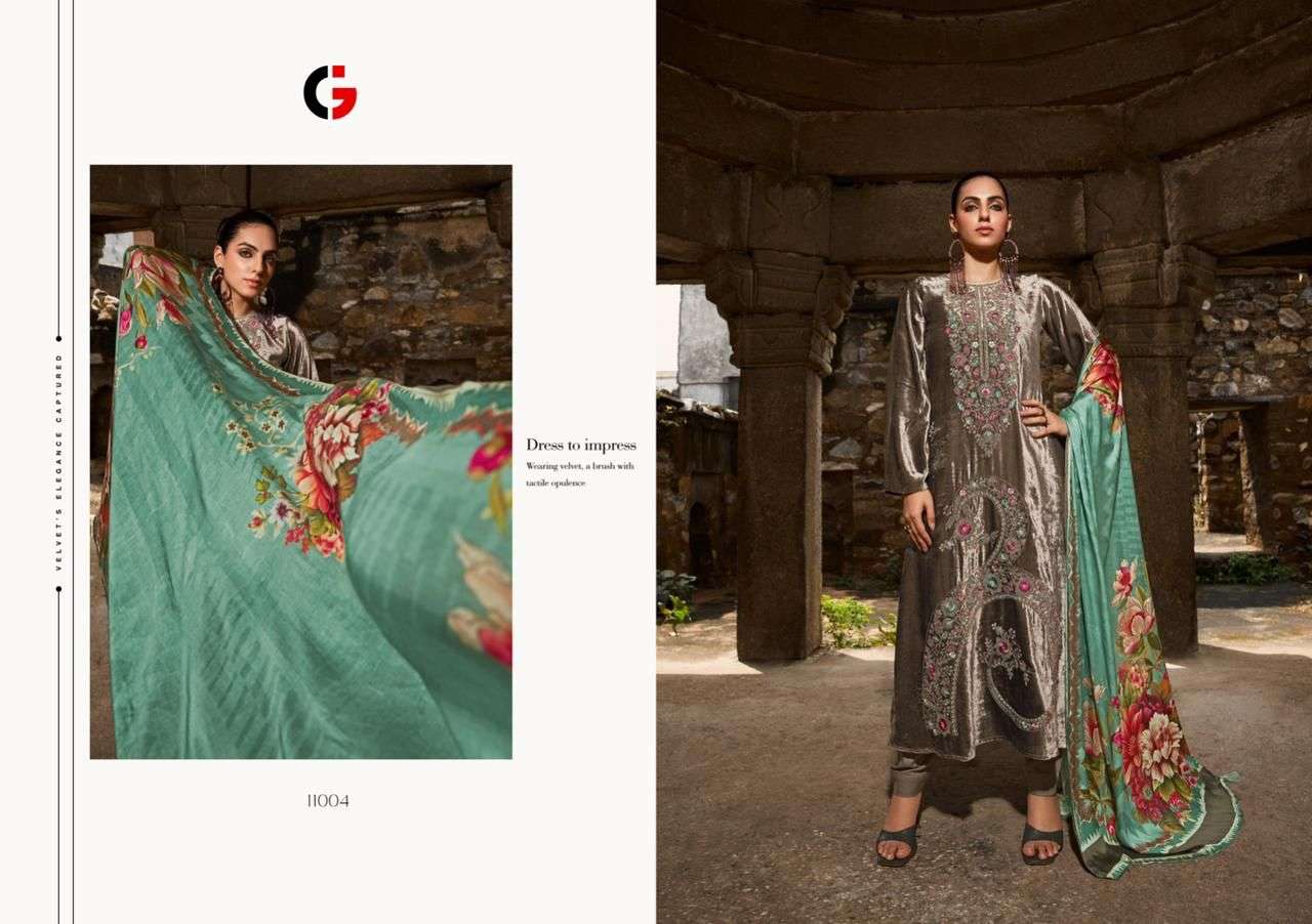 AFSANA GULL JEE Viscose Muslin Salwar Kameez Wholesale catalog
