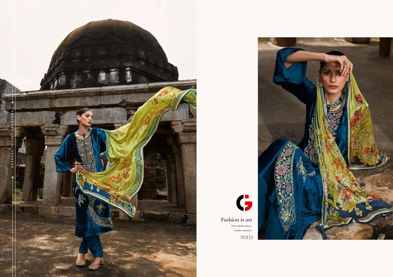 AFSANA GULL JEE Viscose Muslin Salwar Kameez Wholesale catalog