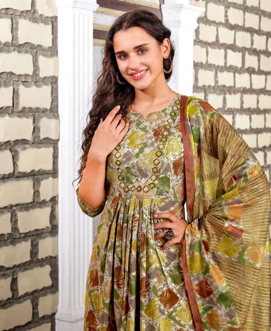 Artriddh vol-2 modal chanderi Kurti Wholesale catalog