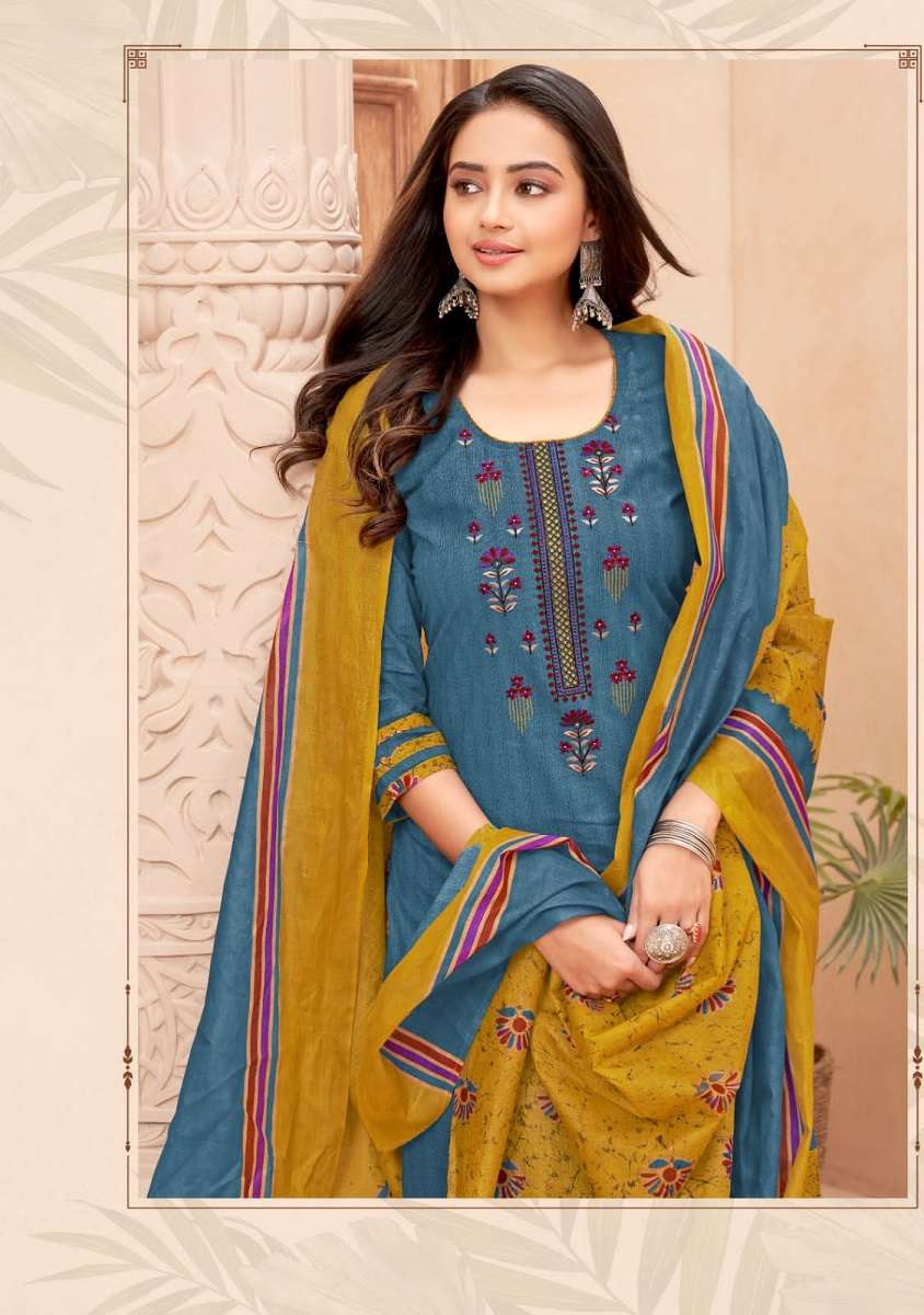 Balaji Raspberry Vol-13 – Dress Material - Wholesale Catalog