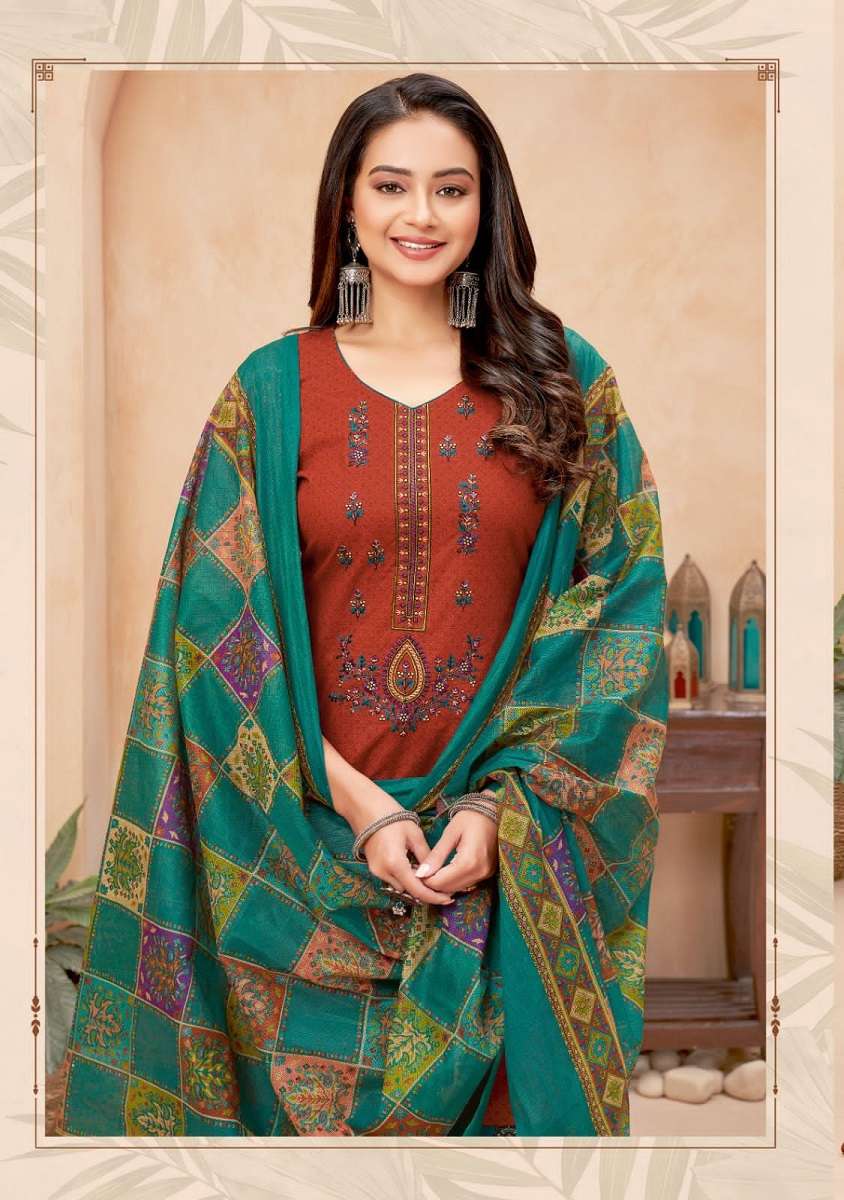 Balaji Raspberry Vol-13 – Dress Material - Wholesale Catalog