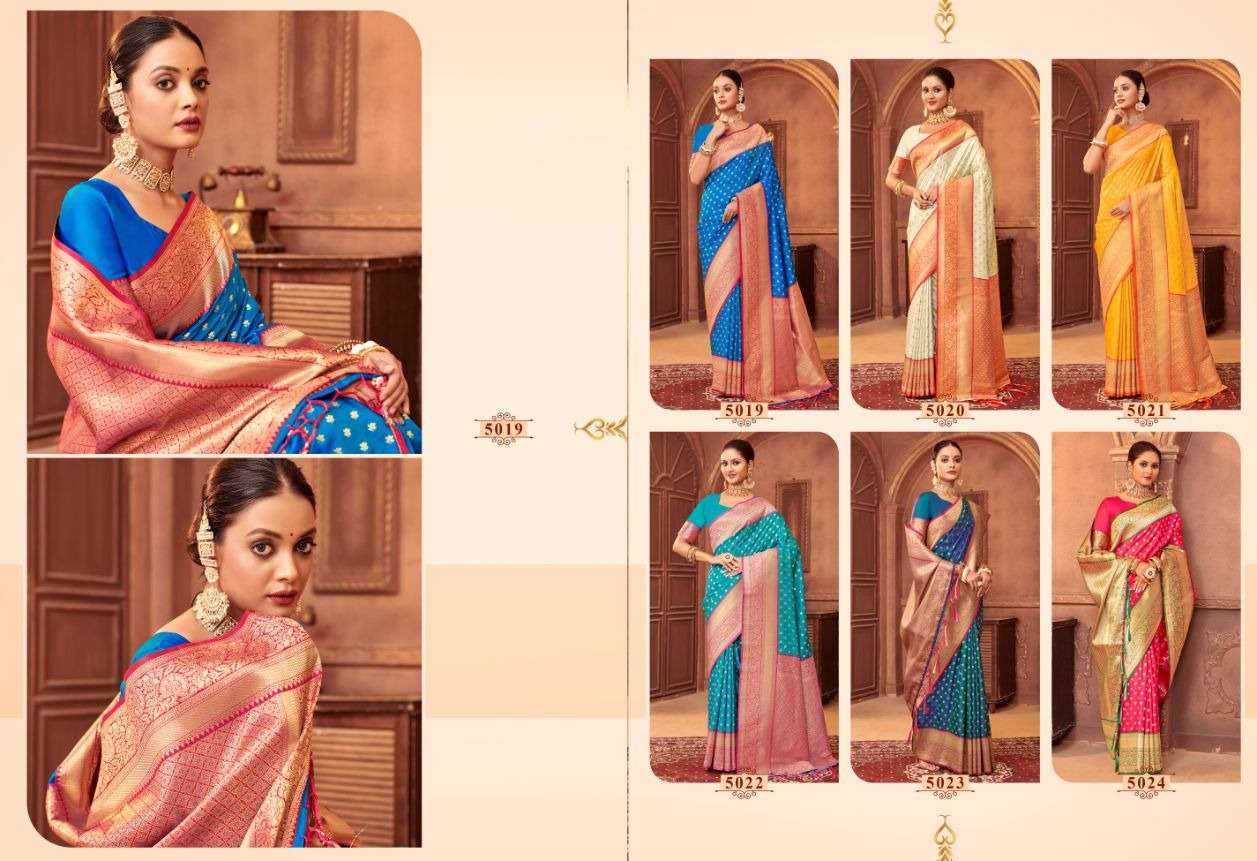 BUNAWAT ASOPALAV Banarasi Silk Saree Wholesale catalog