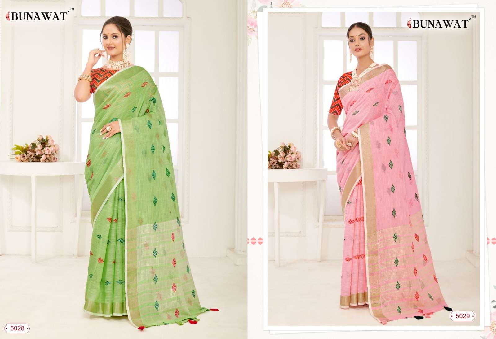 BUNAWAT PADAMSHREE Saree Wholesale catalog
