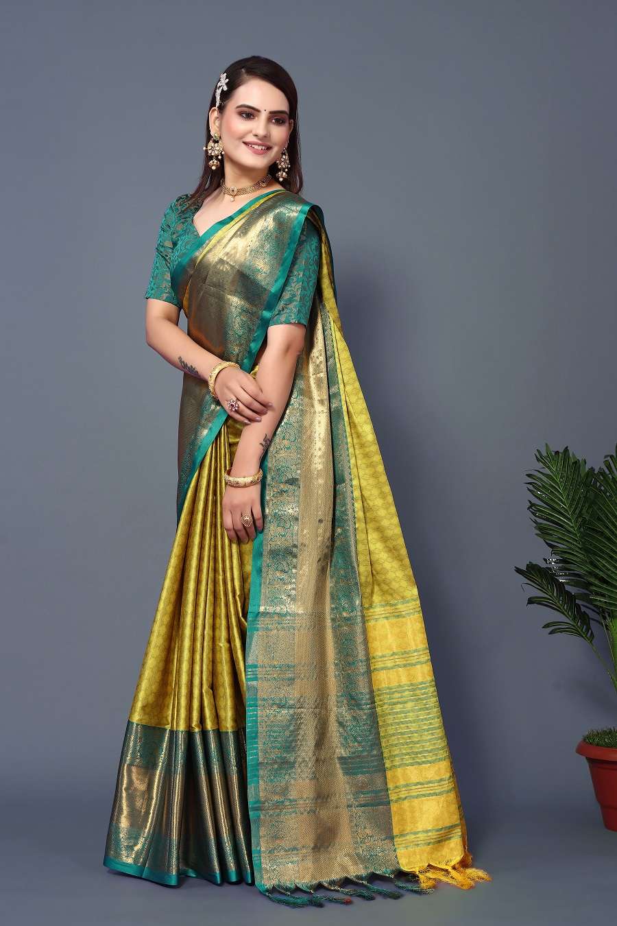 Chavi 2 Party Wear Jari Worked Banarasi Silk Saree Wholesale catalog