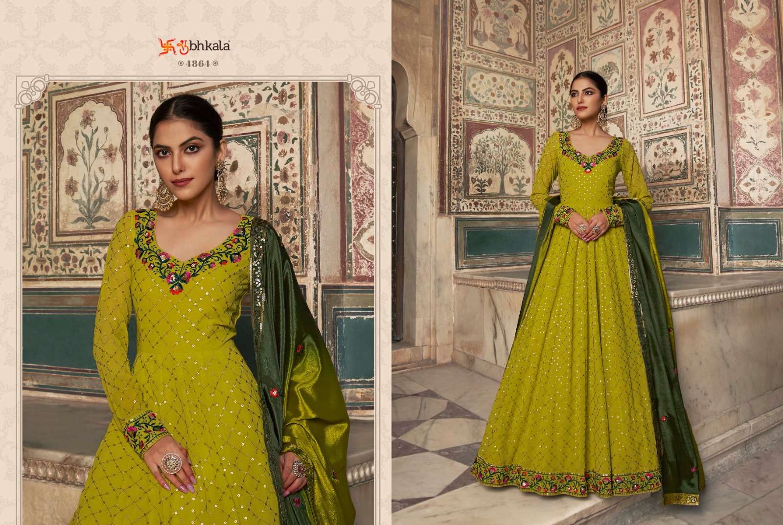FLORY VOL. 30 Sequince Embroidered Work Stitched Anarkali Gown Kurti Wholesale catalog