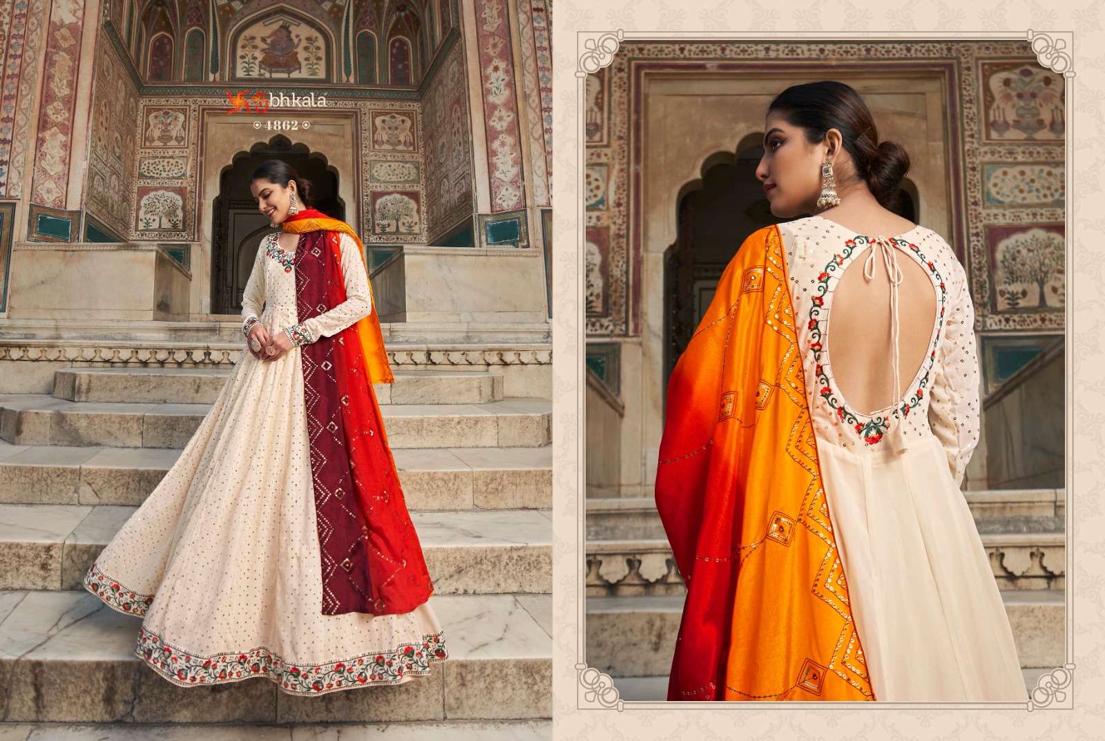 FLORY VOL. 30 Sequince Embroidered Work Stitched Anarkali Gown Kurti Wholesale catalog