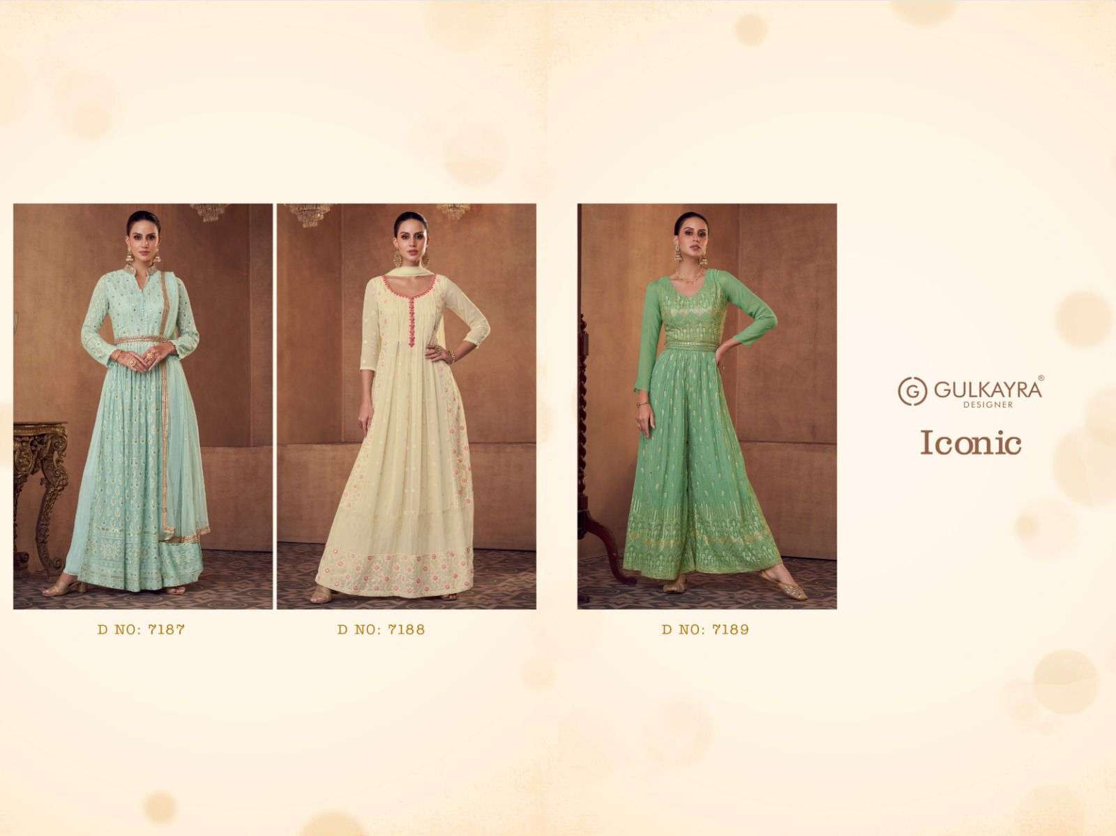 Gulkayra Designer  Iconin Nayra Cut Kurti Wholesale catalog
