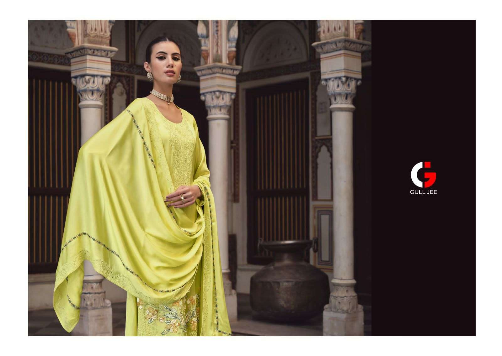 GULL JEE RANIA Viscose Muslin Salwar Kameez Wholesale catalog