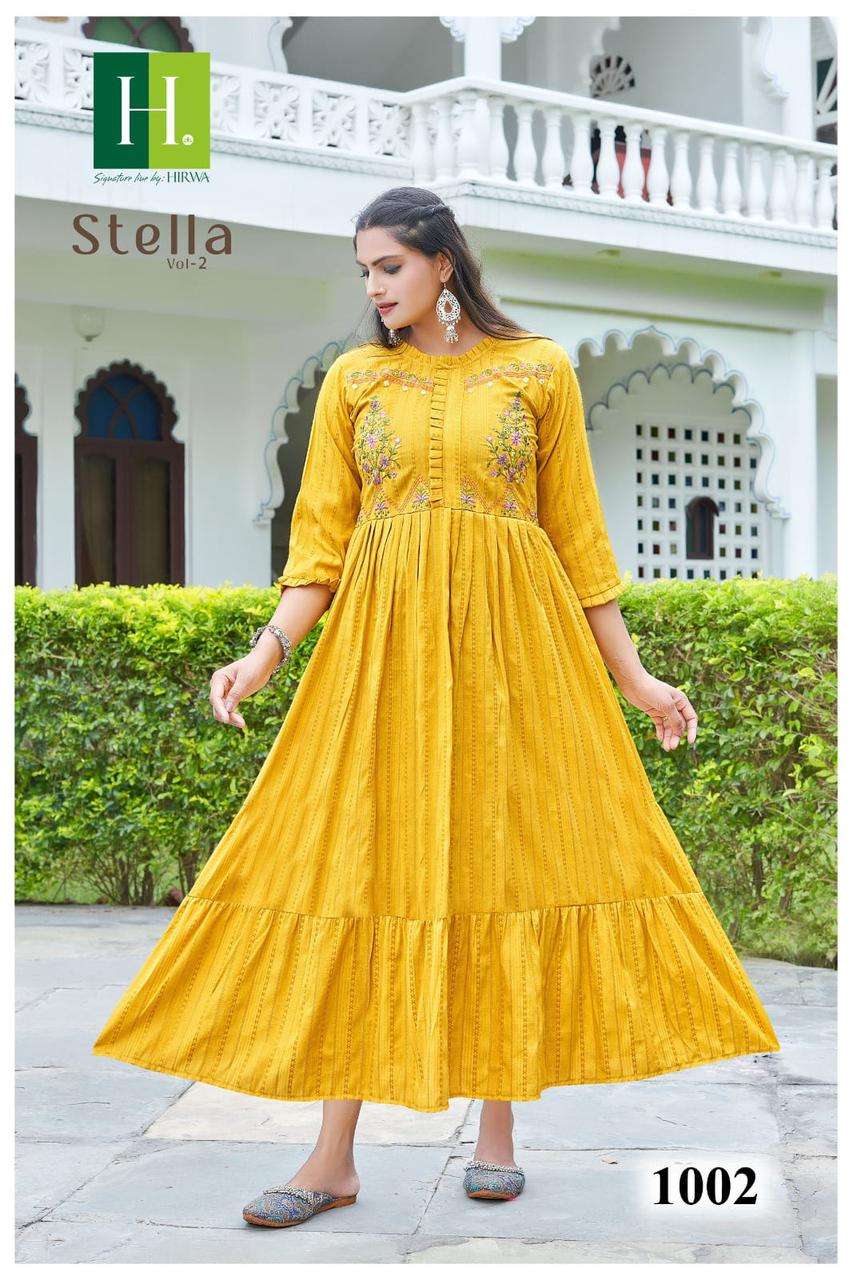 HIRWA Stella vol-2 Kurti Wholesale catalog