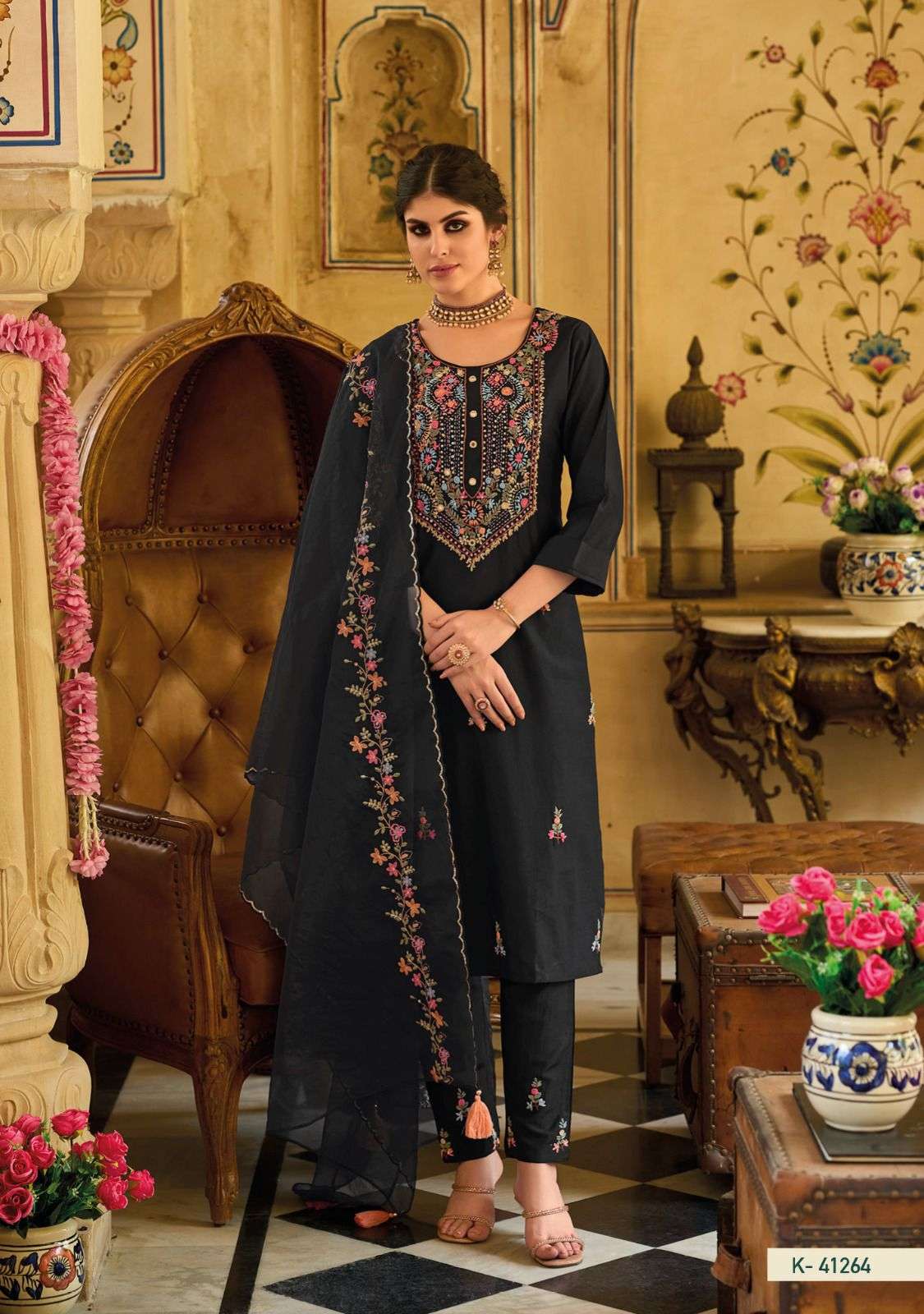 KAILEE FASHION KANTHA VOL-2 KURTI WHOLESALE CATALOG