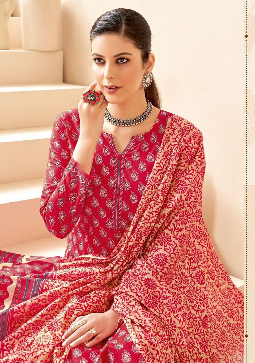 Kala Jaipuri Vol-3 – Kurti Pant With Dupatta - Wholesale Catalog