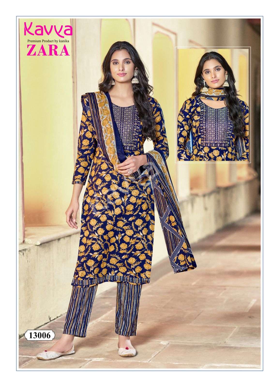KAVYA ZARA VOL 13 Kurti Wholesale catalog