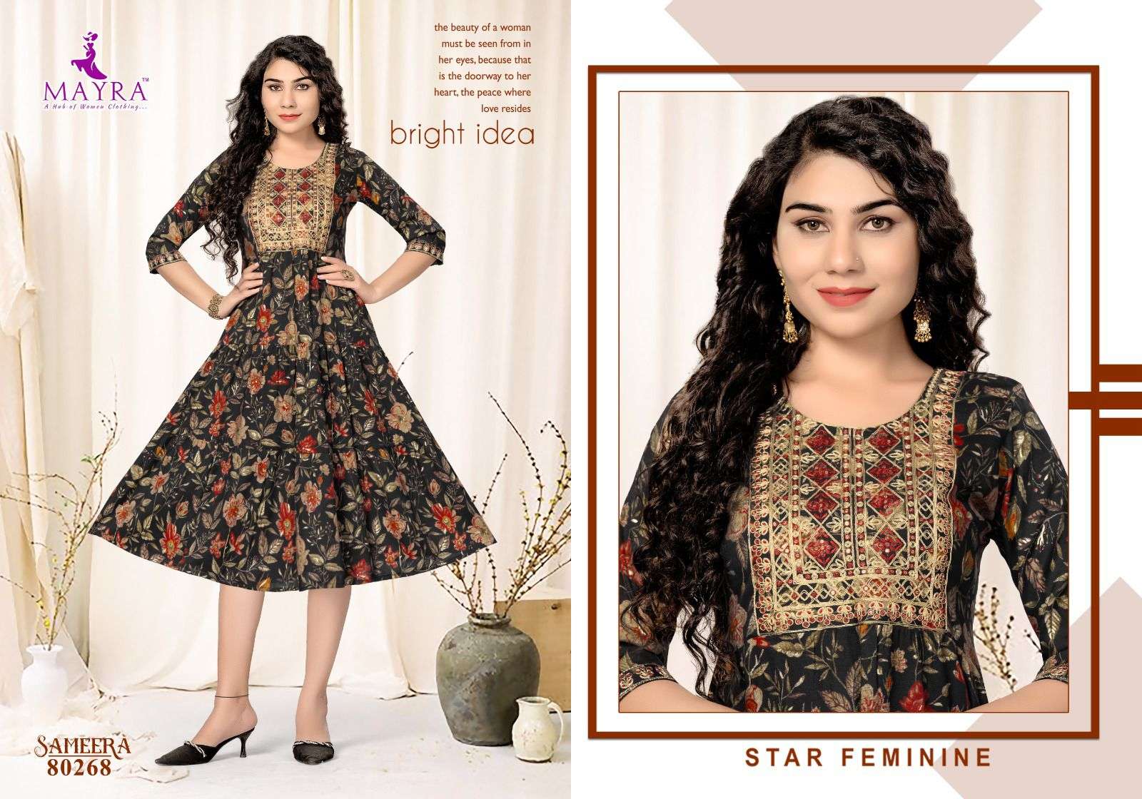 MAYRA SAMEERA Kurti Wholesale catalog