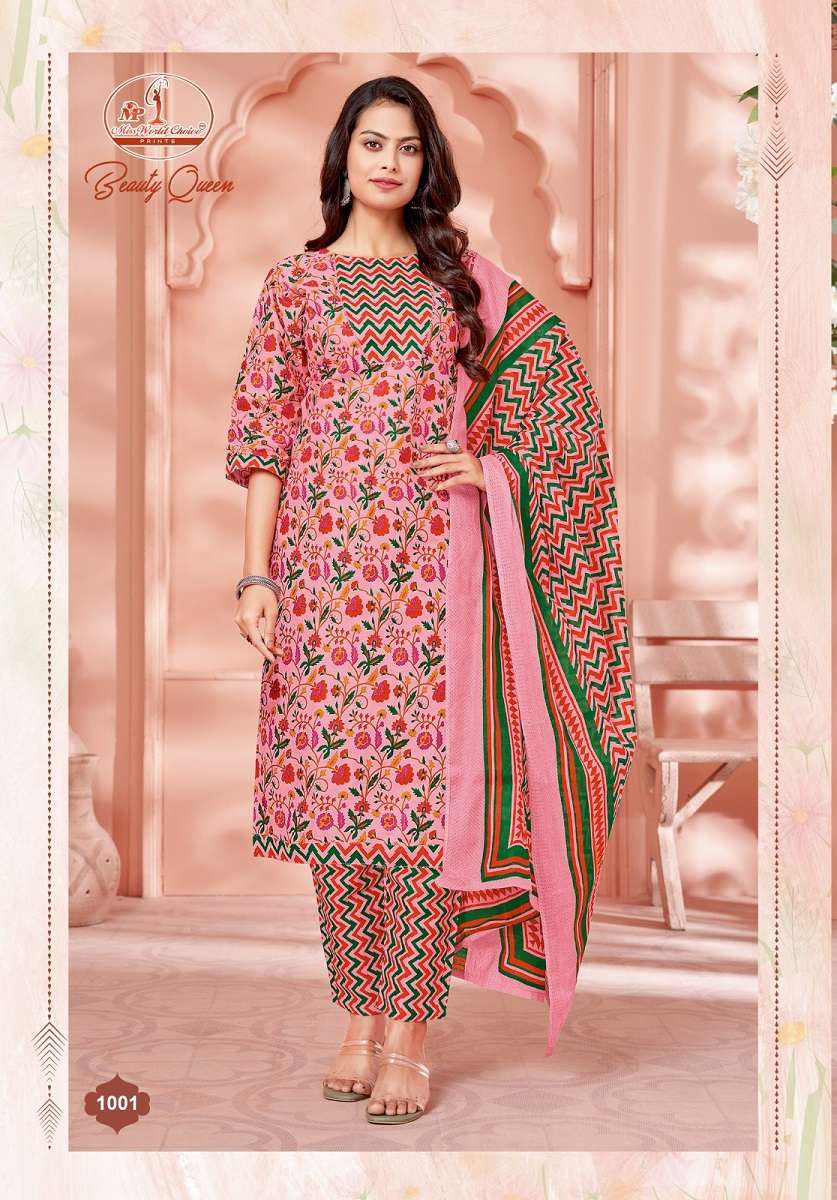 Miss World Beauty Queen Vol-1 – Kurti Pant With Dupatta - Wholesale Catalog