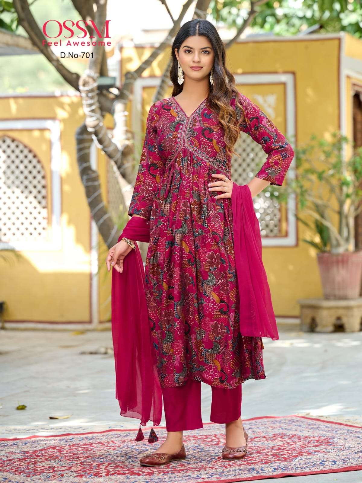OSSM RESHAM vol 07 ALIA Kurti Wholesale catalog