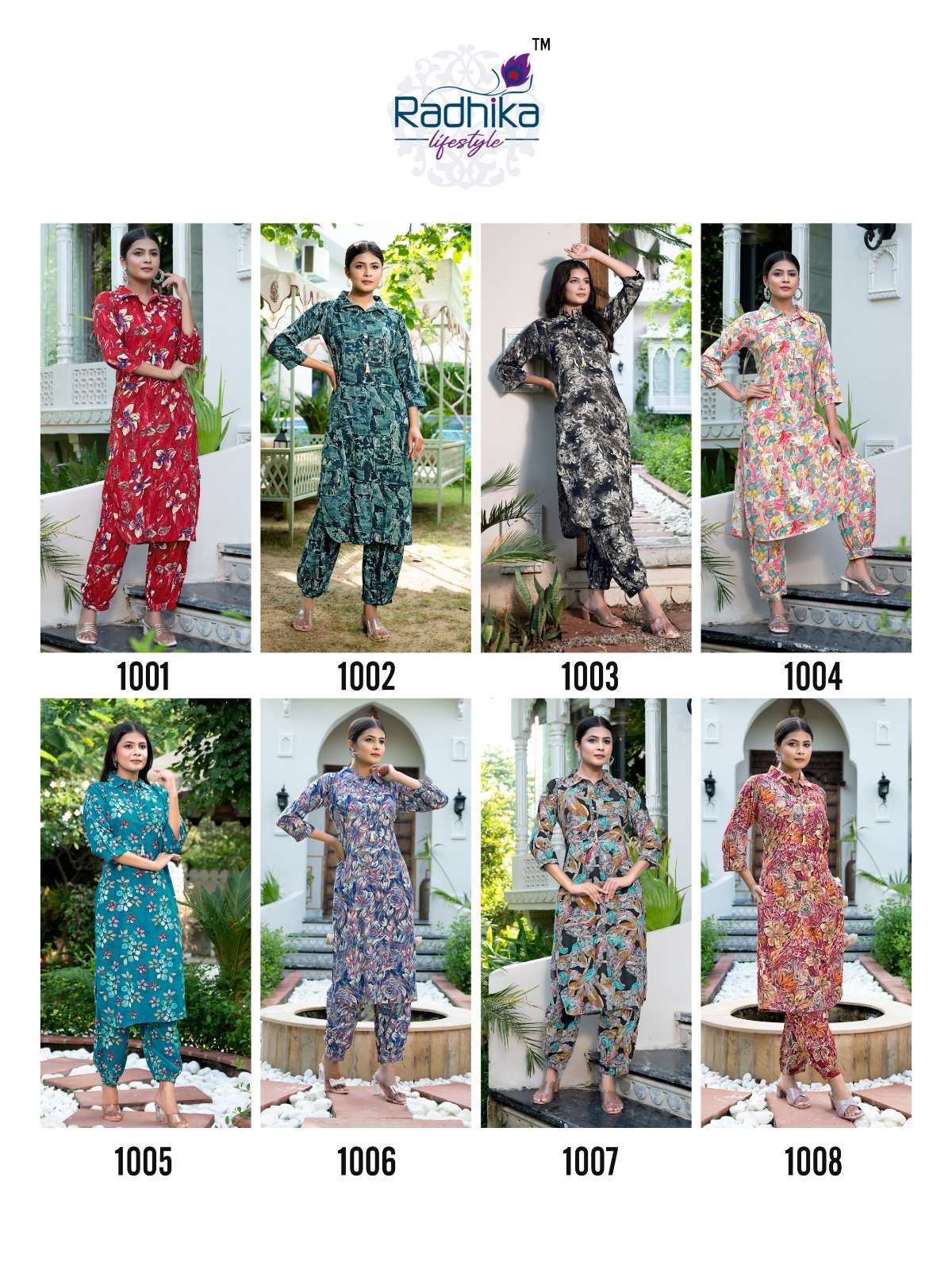 RADHIKA lifestyle FLORAL VOL1 Kurti Wholesale catalog