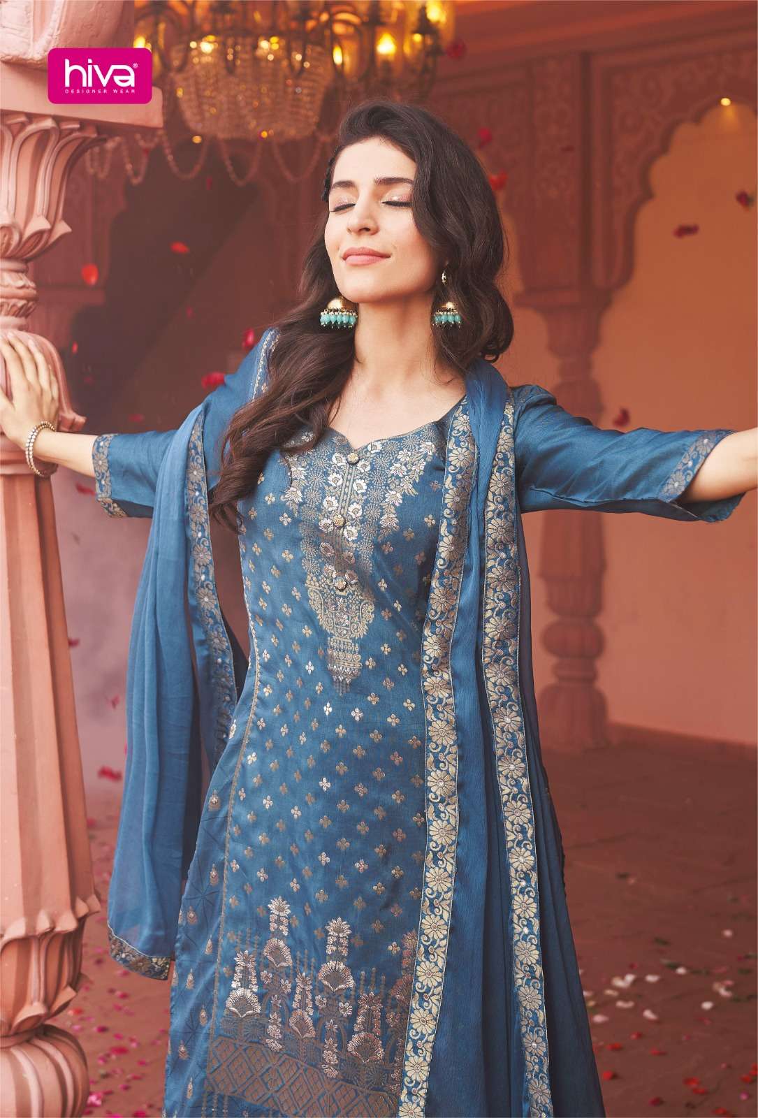 SHEHNAAZ Vol-2 BANARASI SILK Kurti Wholesale catalog