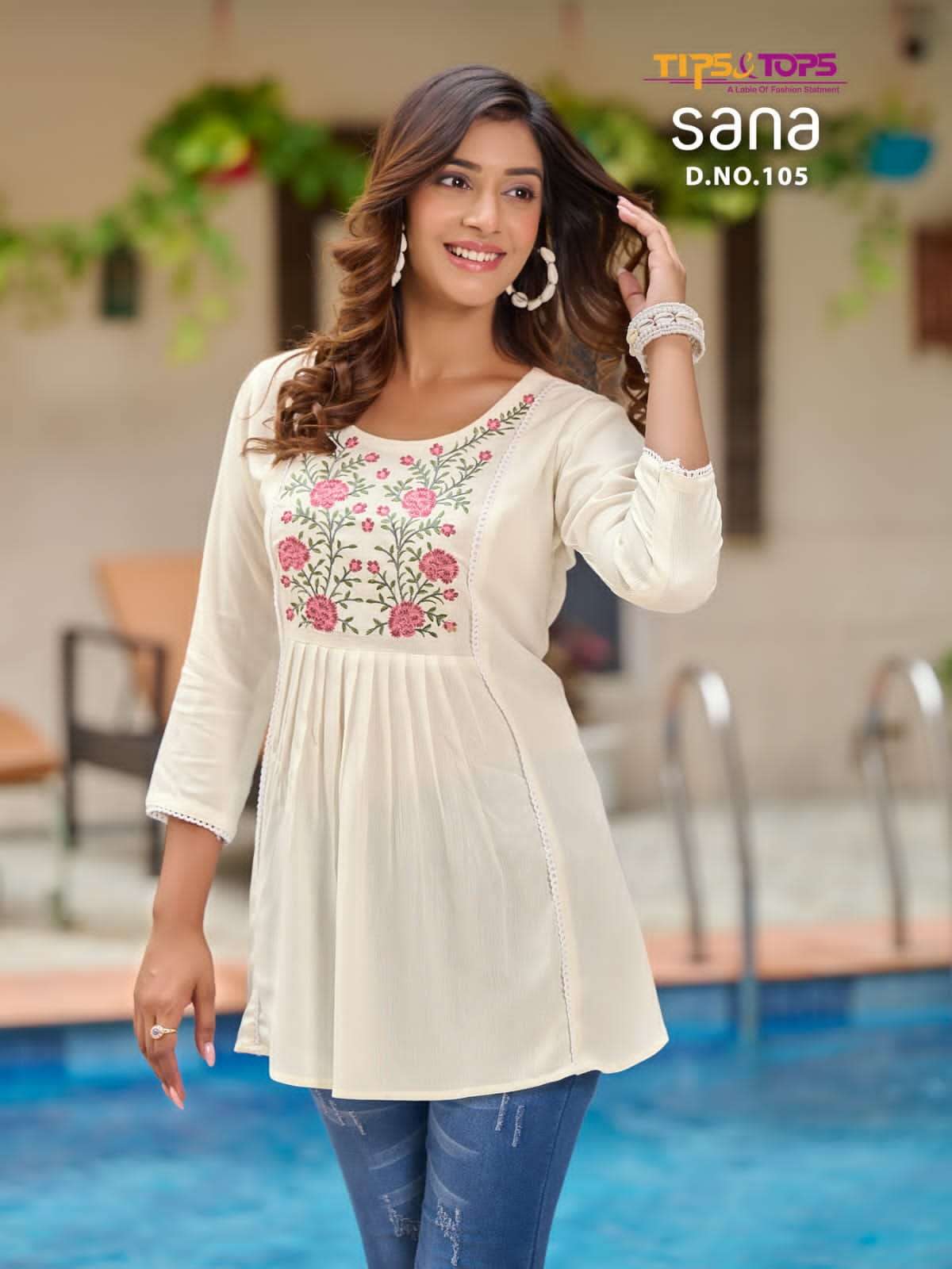 TIPS & TOPS SANA Kurti Wholesale catalog