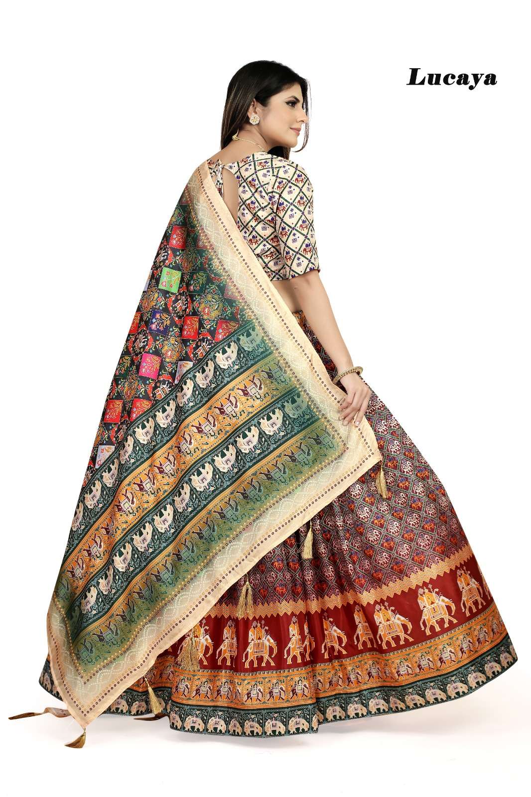 Universal fashion Lucaya Vol 1402 digital printed lehenga Choli Wholesale catalog