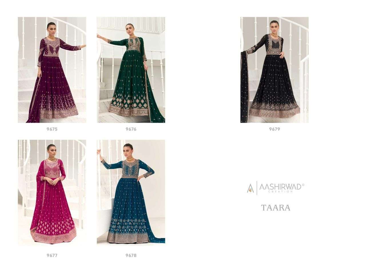 AASHIRWAD TAARA Salwar Kameez Wholesale catalog