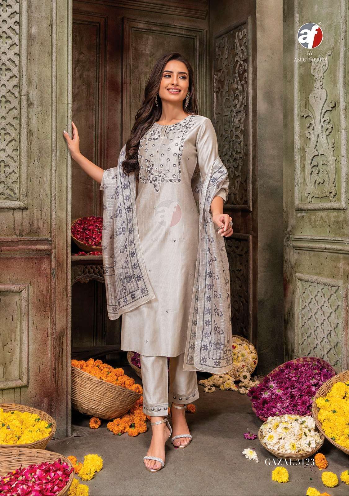 Anju Gazal vol -3 Kurti Wholesale catalog