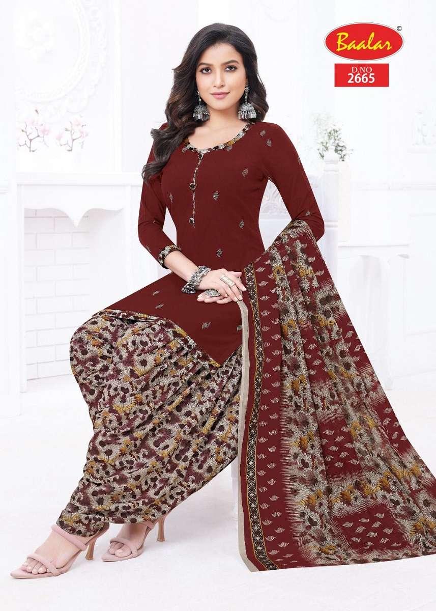 Baalar Zaara Patiyala Vol-16 Dress Material -Wholesale Catalog