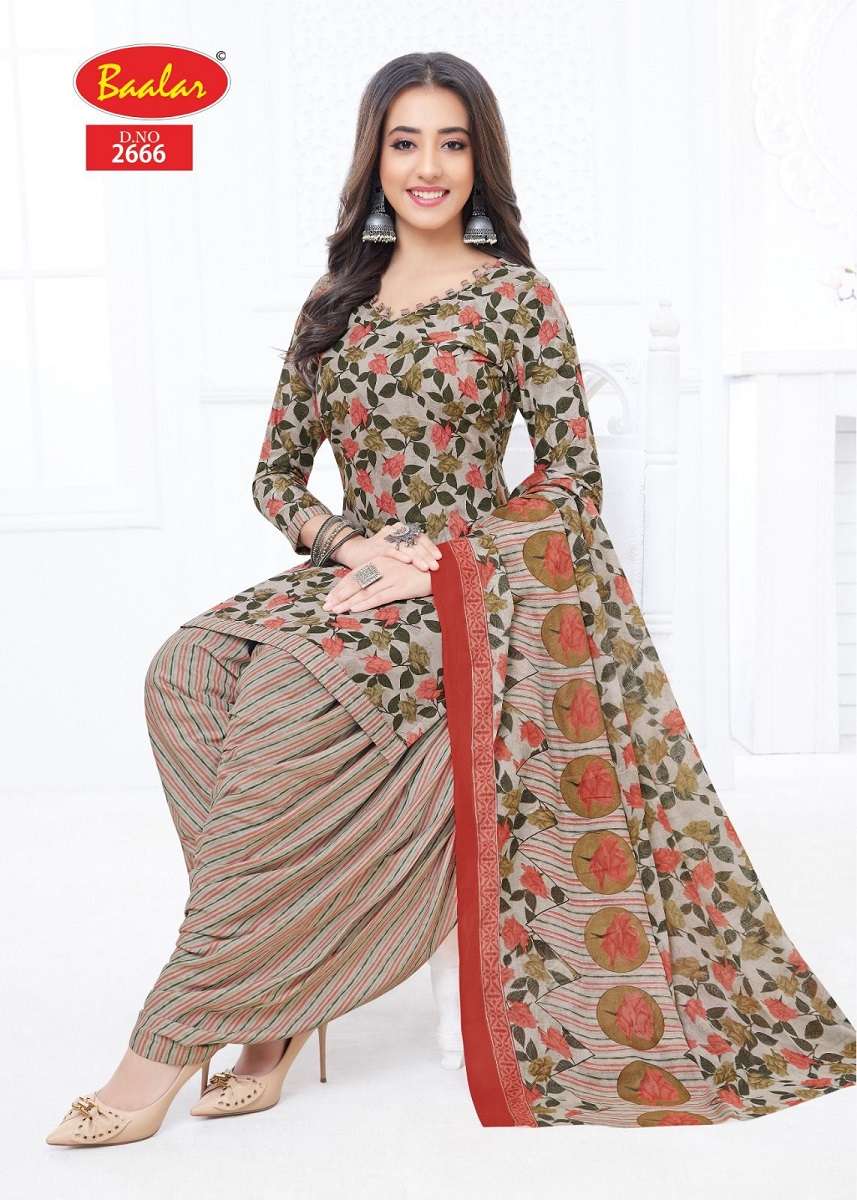 Baalar Zaara Patiyala Vol-16 Dress Material -Wholesale Catalog