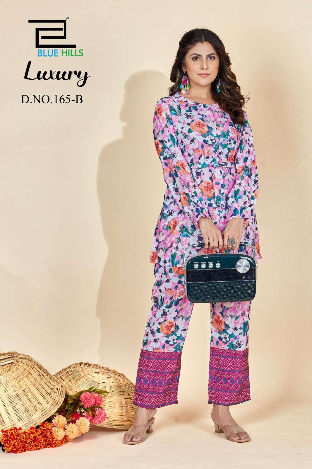Blue Hills Luxury Casual Wear Co Ord Set Wholesale catalog
