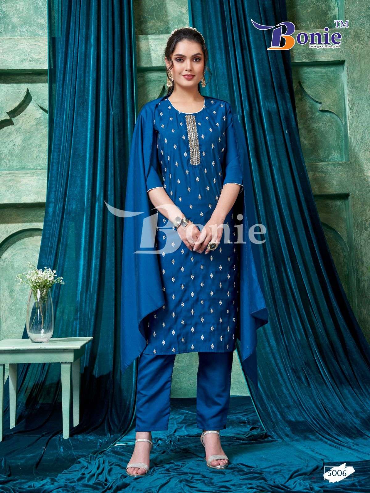 BONIE FLORA 5 Kurti Wholesale catalog