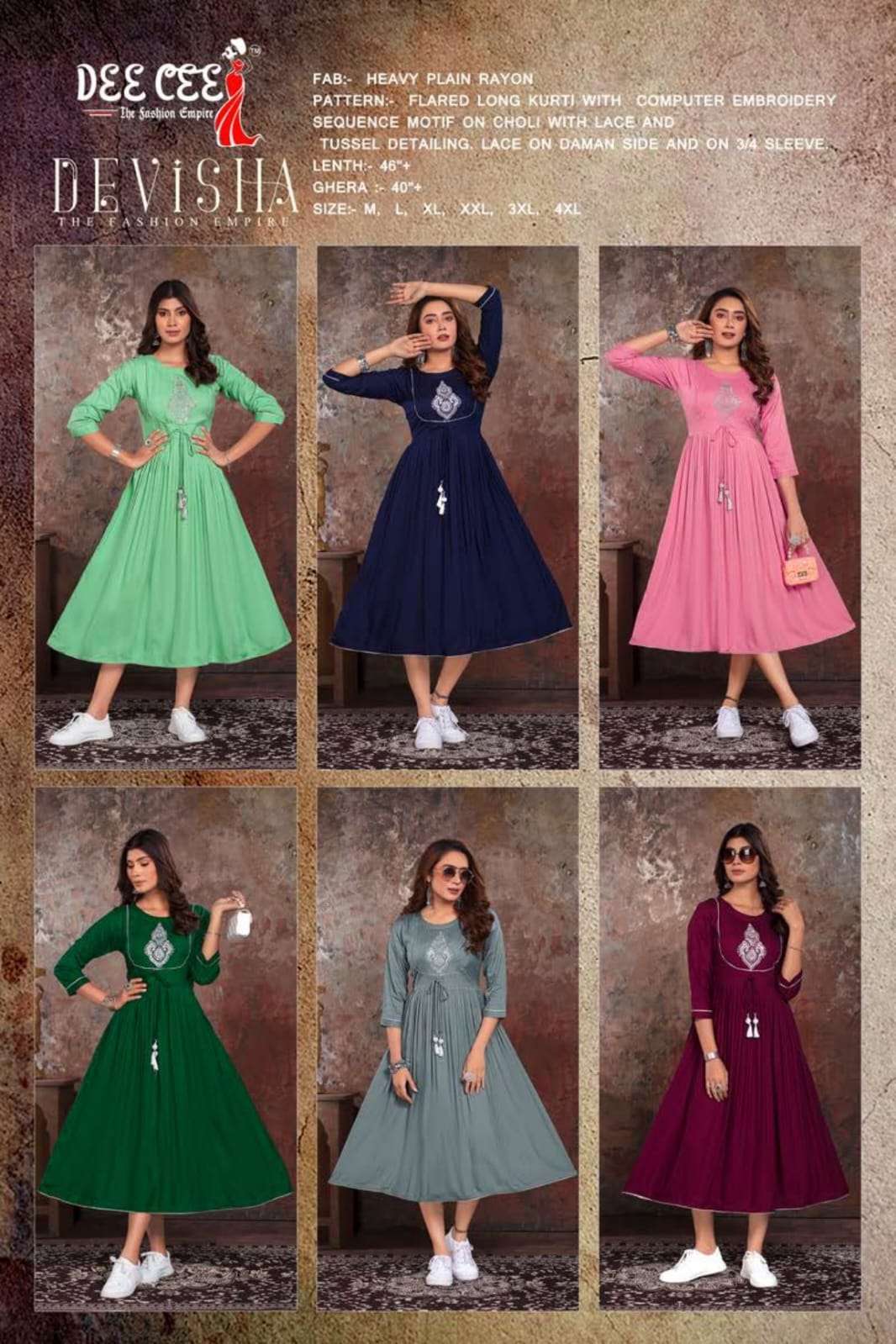 DeeCee DEVISHA Kurti Wholesale catalog