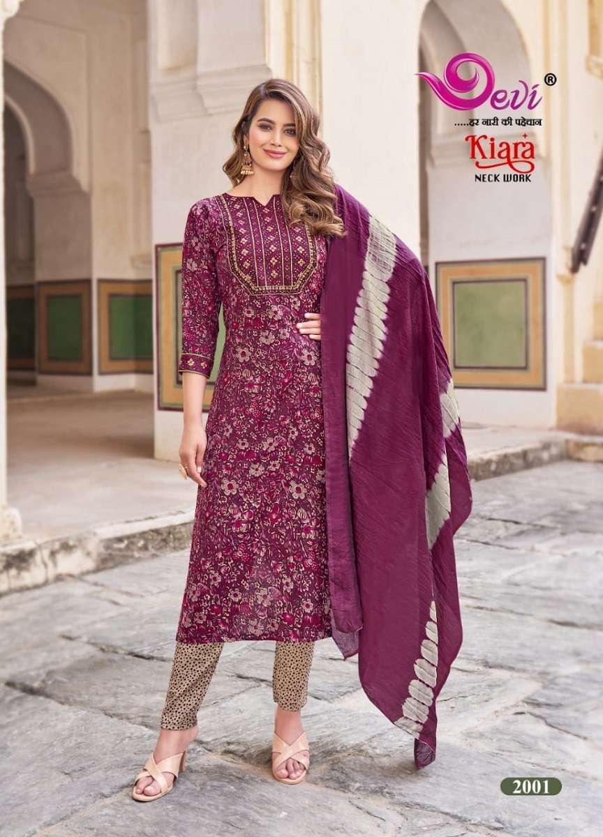 Devi Kiara Vol 2 Heavy Rayon Ready Made Cotton Wholesale catalog