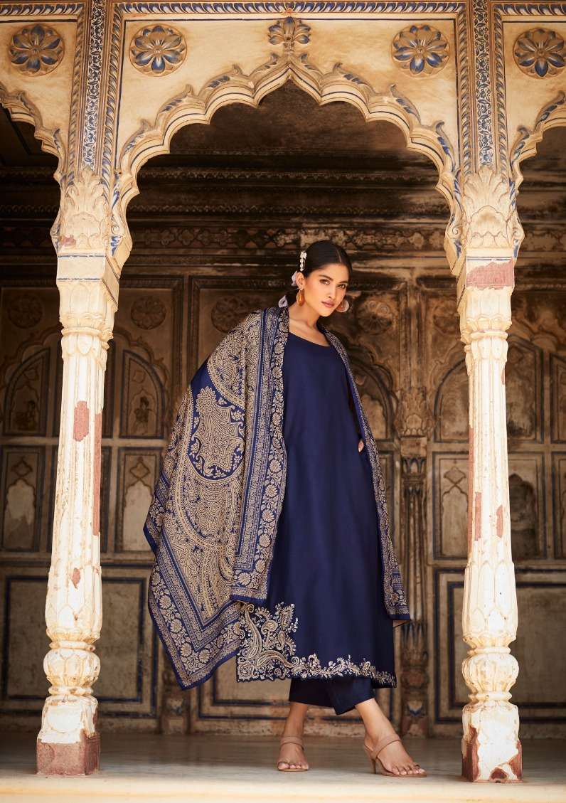 Fida Raah 1 Embroidery Viscose Dress Material Wholesale catalog
