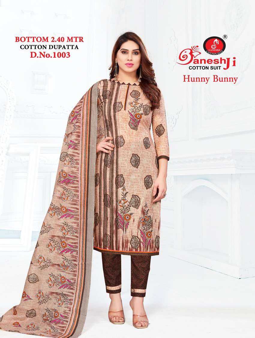 Ganeshji Hunny Bunny Vol-1 – Dress Material -Wholesale Catalog