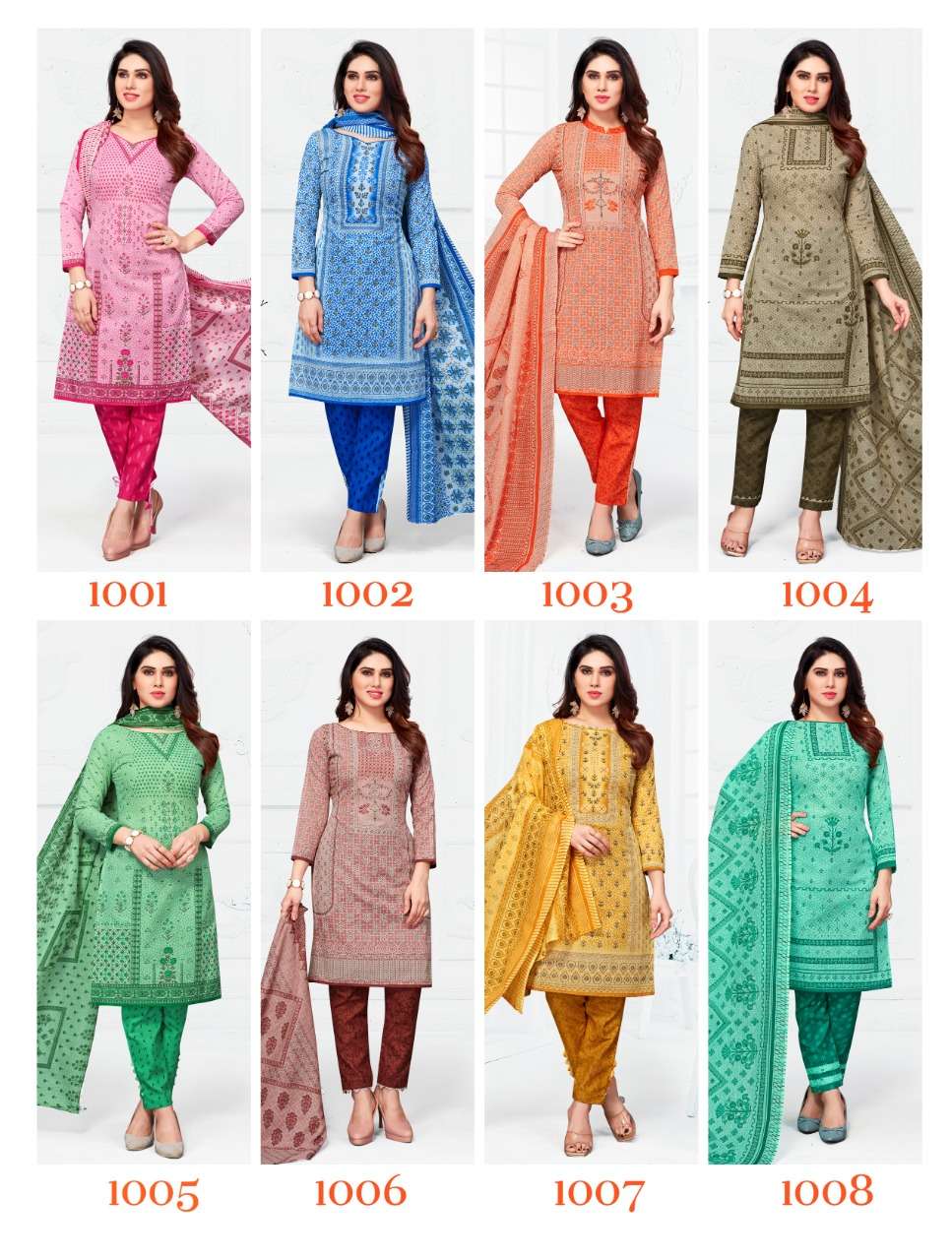 Ganeshji Sofiya Vol-1 – Dress Material -Wholesale Catalog