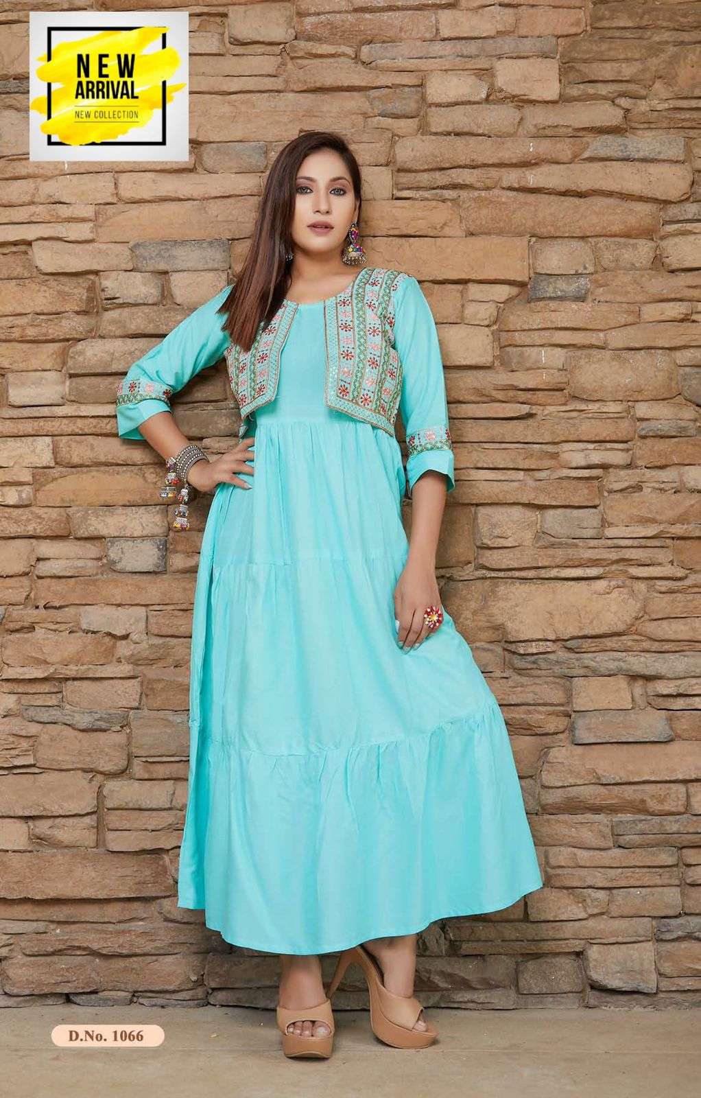Golden ROSHNI Kurti Wholesale catalog