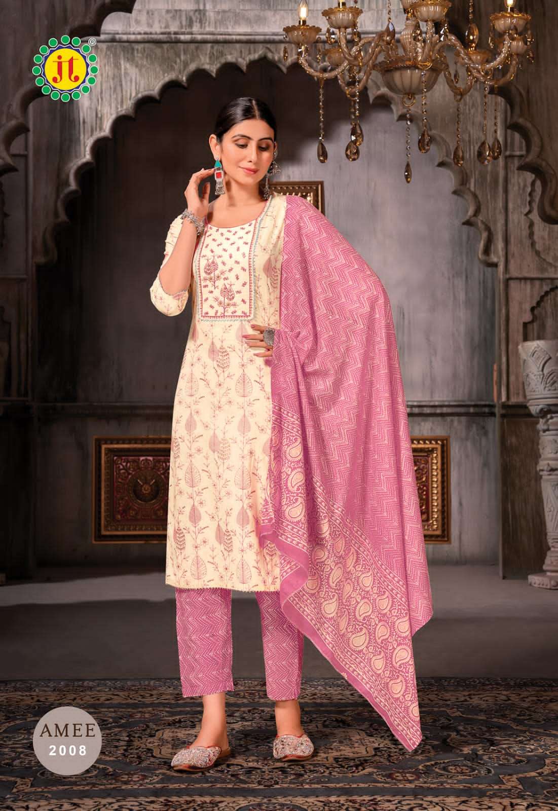 Jt Amee Vol 2 Ready Made Embroidery Lawn Wholesale catalog
