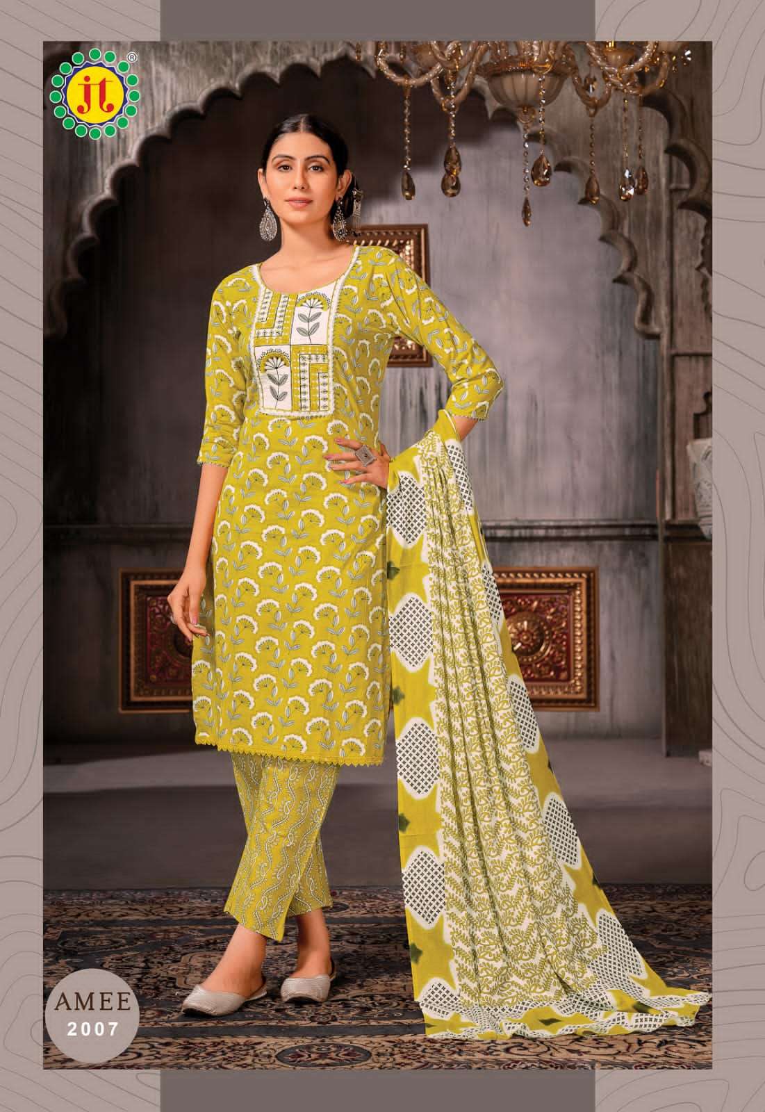 Jt Amee Vol 2 Ready Made Embroidery Lawn Wholesale catalog