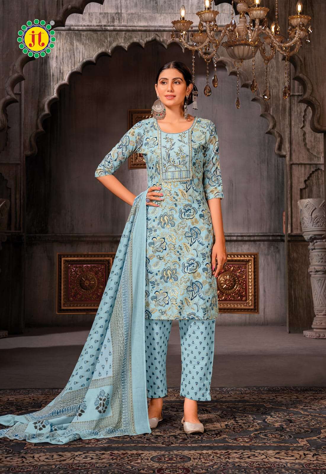 Jt Amee Vol 2 Ready Made Embroidery Lawn Wholesale catalog