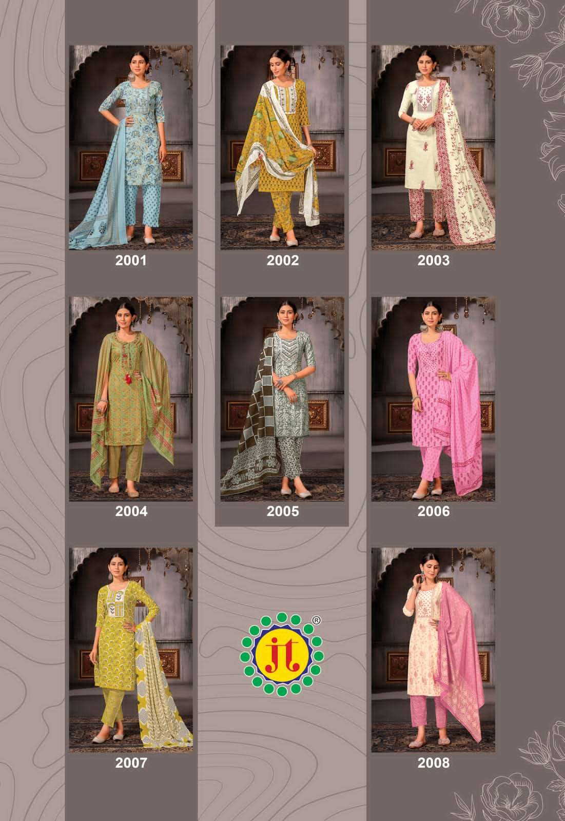 Jt Amee Vol 2 Ready Made Embroidery Lawn Wholesale catalog