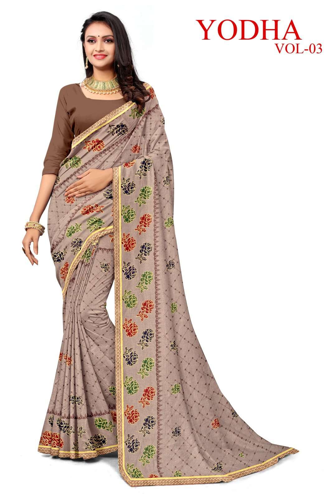 KAMYA YODHA 3 SAREES Wholesale catalog