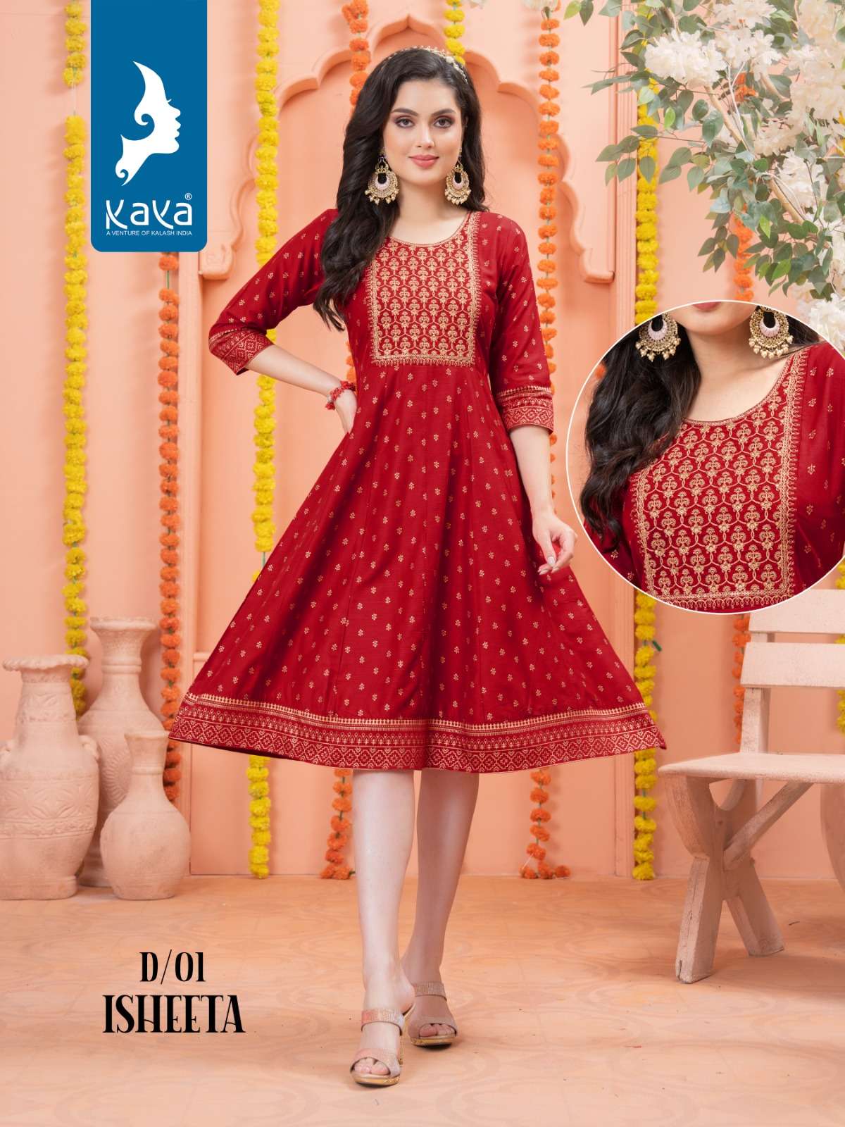 KAYA ISHEETA Kurti Wholesale catalog
