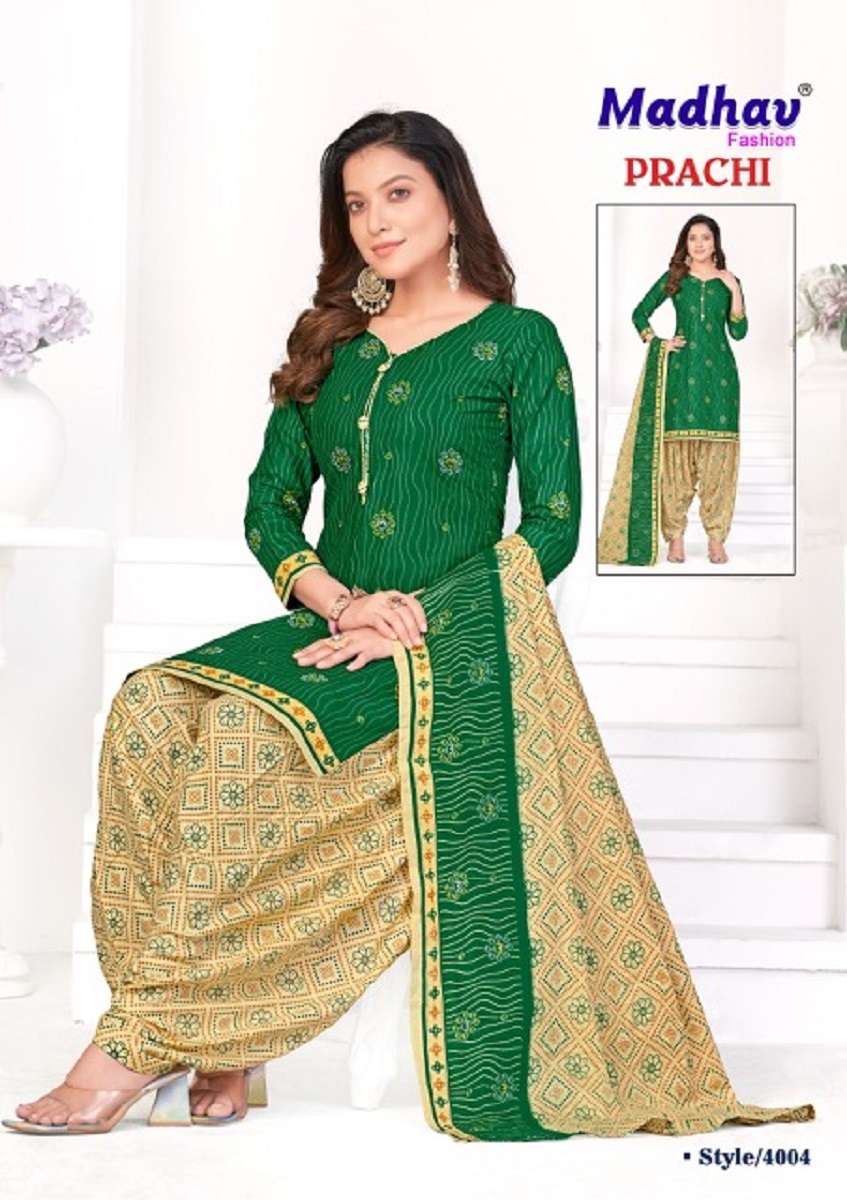  Madhav Prachi Vol-4 -Dress Material -Wholesale Catalog